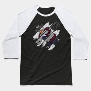 cale makar stripes Baseball T-Shirt